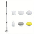 BALASHOV Electric Spin Scrubber – Cordless Cleaning Brush Kit Electric Spin Scrubber Axl WHITE
