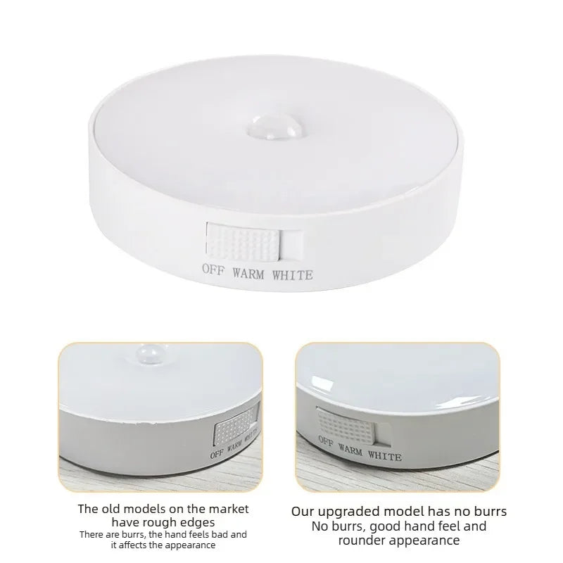 USB Rechargeable Motion Sensor LED Night Light | Cabinet & Stairs Motion Sensor Night Light Axl