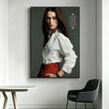 Keira Knightley HD Art Poster – Sticky Waterproof Wall Decor Wall Art Poster Axl White12 50X70cmNoframe