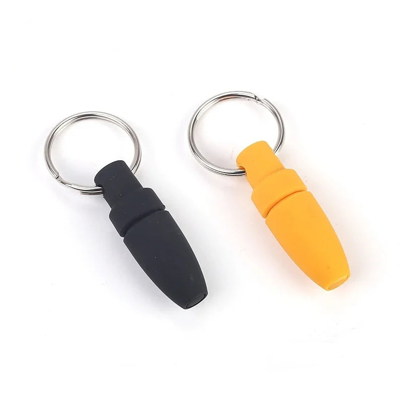 Cigar Punch Cutter with Keychain – Portable Stainless Steel Cigar Punch Cutter Axl