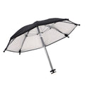 Black Camera Umbrella Sunshade & Rain Holder for DSLR Camera Umbrella Holder Axl One Size No plug
