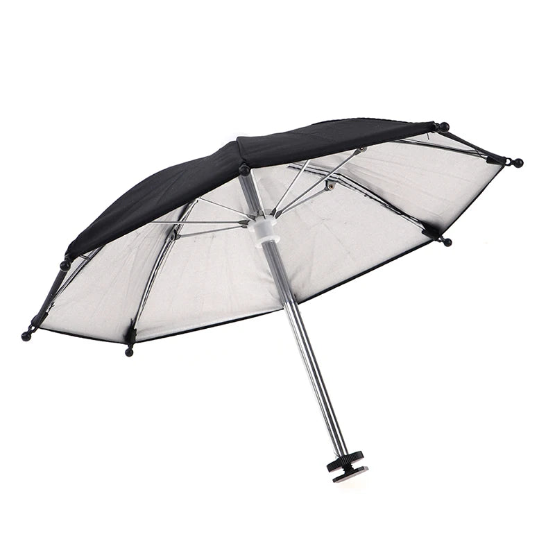 Black Camera Umbrella Sunshade & Rain Holder for DSLR Camera Umbrella Holder Axl One Size No plug