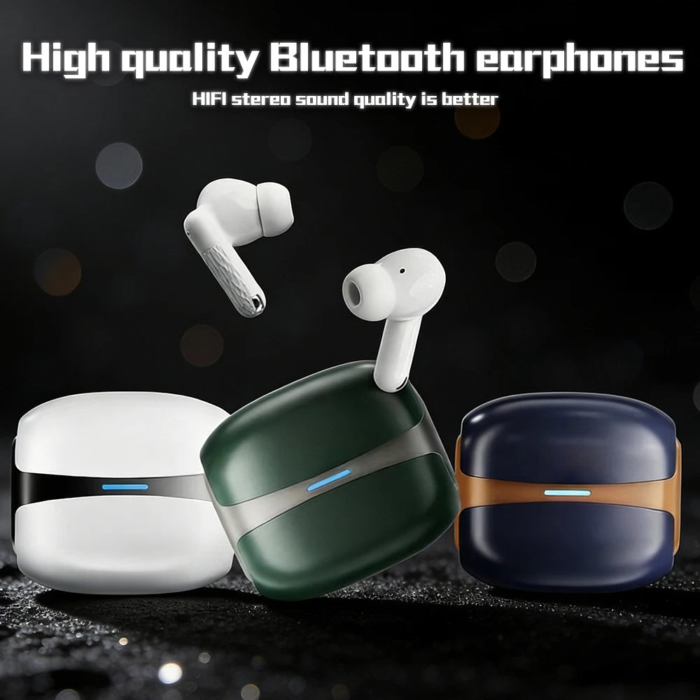 Bluetooth 5.4 TWS Earbuds – HiFi Sound, Touch Control & Gaming Wireless TWS Earbuds Axl