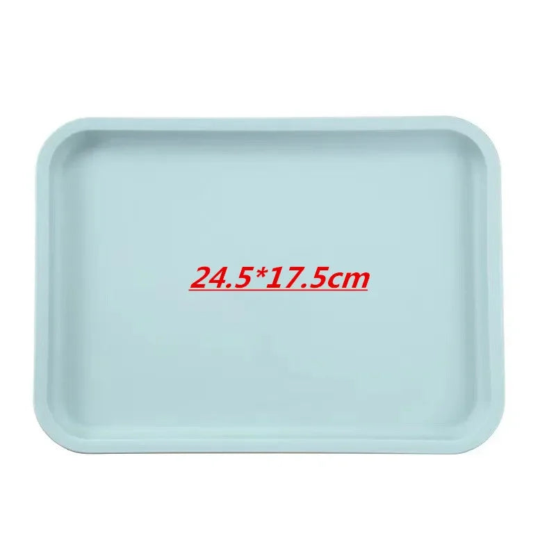 Nordic Rectangular Acrylic Serving Tray – Kitchen & Home Organizer Serving Tray Axl style 7