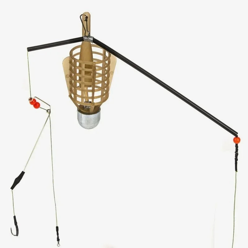 Fishing Lure Cage & Bait Feeder Basket 20–50g with Hooks Fishing Bait Feeder Axl
