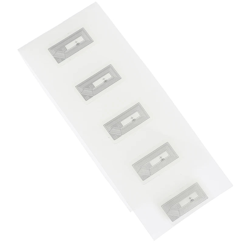 NFC NTAG213 Sticker Tags 13.56MHz RFID Wet Inlay 10/100 Pack NFC RFID Sticker Tags Axl