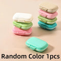 Mini 8-Compartment Pill Organizer – Waterproof Travel Case Pill Organizer Axl Random Color 1pcs