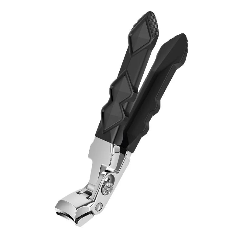 Long Handle Curved Toenail Clippers – Stainless Steel Cutter Toenail Clippers Axl Black