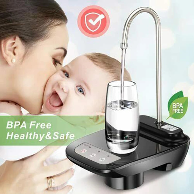 Rechargeable Electric Water Gallon Pump Dispenser with Stand Water Pump Dispenser Axl