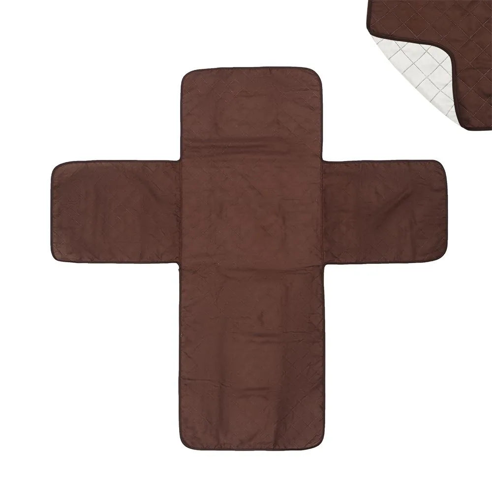 Quilted Waterproof Sofa Cover – Pet & Kids Slipcover 1/2/3 Seat Sofa Slipcover Axl brown-1seat