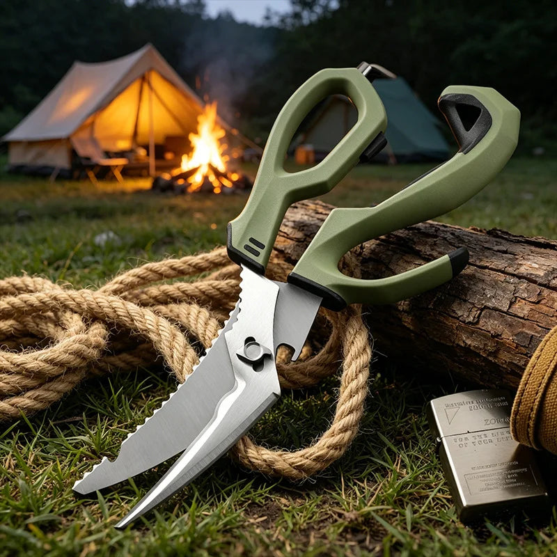 Heavy-Duty Detachable Stainless Steel Kitchen Scissors Kitchen Scissors Axl