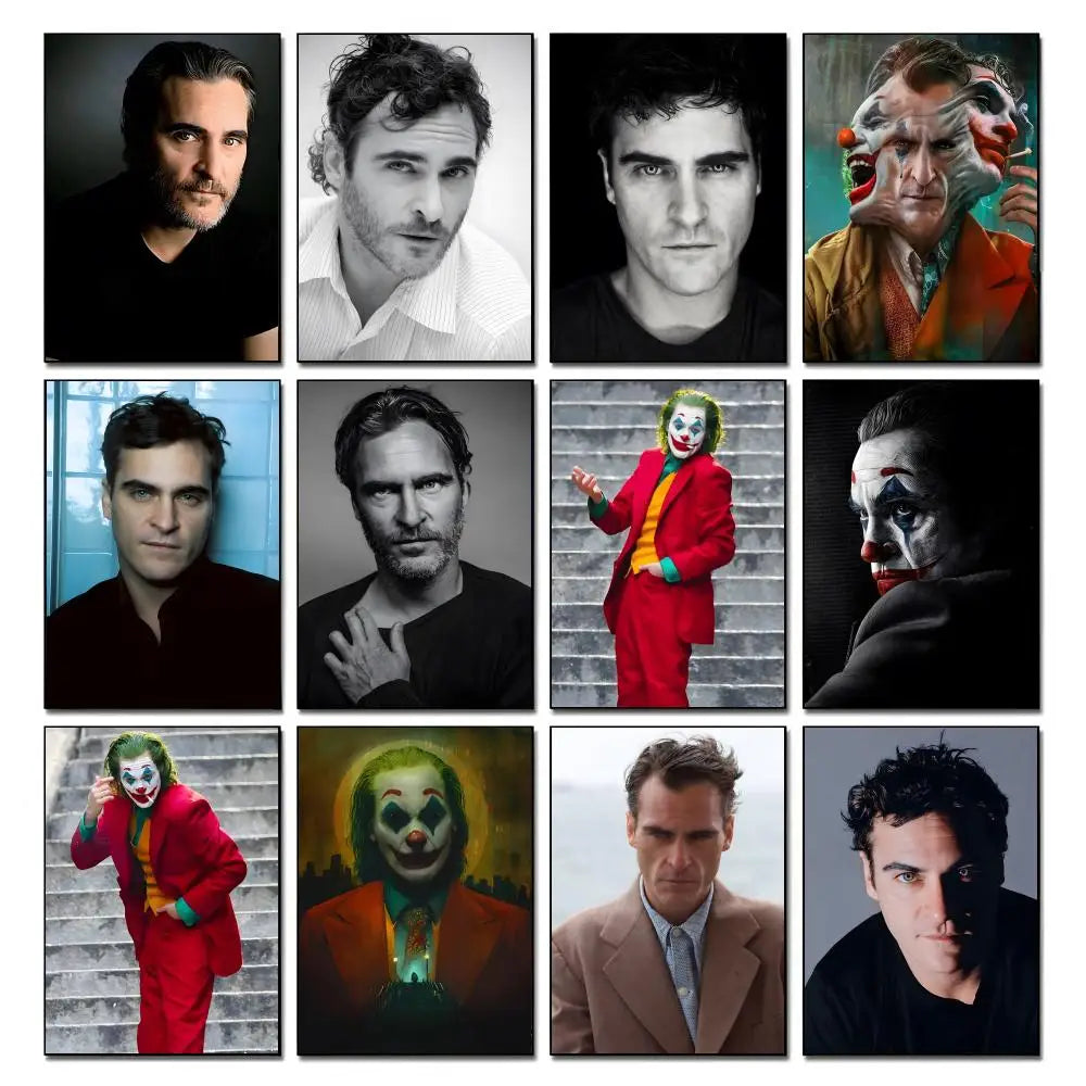 Joaquin Phoenix HD Wall Poster | Waterproof Sticky Art Print Wall Art Poster Axl