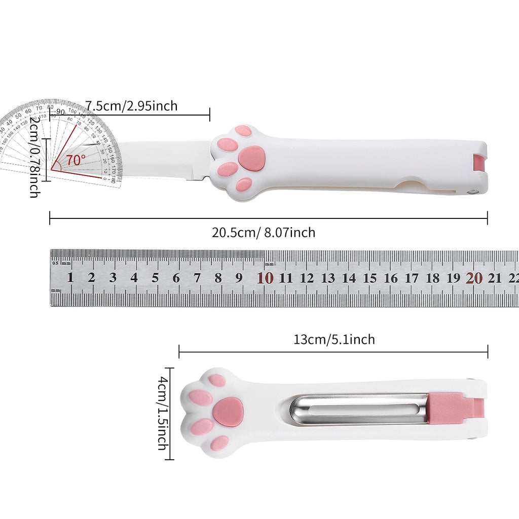 2-in-1 Folding Fruit Knife & Stainless Steel Peeler | SHENJIU Folding Fruit Knife Axl