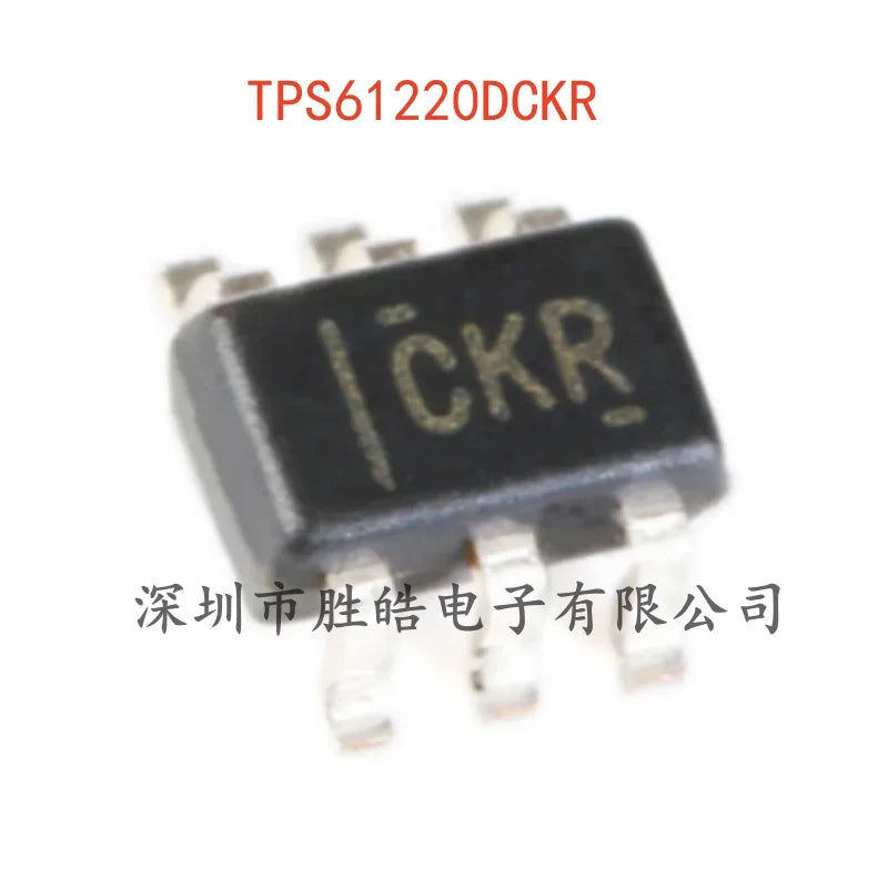 TPS61220DCKR 0.7V Boost Converter IC SC-70-6 – 10PCS Pack Boost Converter IC Axl Default Title
