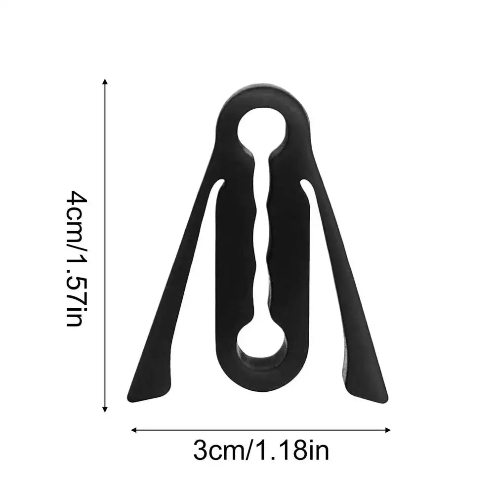 Silicone Car Door Latch Covers 4-Pack | Anti-Collision Pads Car Door Protector Axl Black