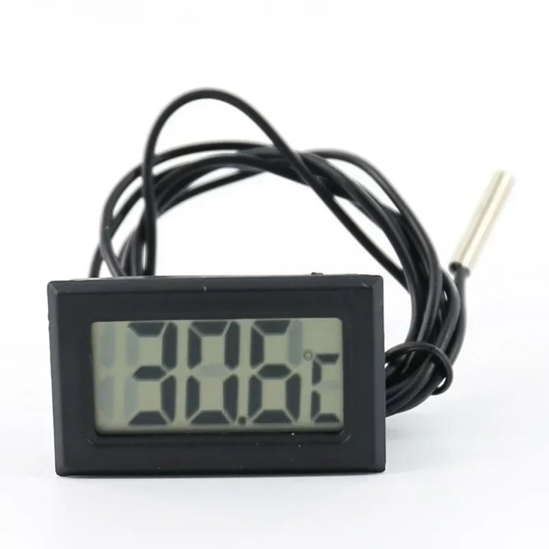 Digital LCD Aquarium Thermometer – Waterproof Probe Fish Tank Aquarium Thermometer Axl