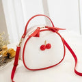 Litchi Mini Backpack – Women's PU Leather Crossbody Shoulder Bag Mini Backpack Axl white