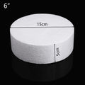 Round Foam Cake Dummy 4–10 Inch | Polystyrene Practice Mould Cake Decorating Mould Axl 6inch