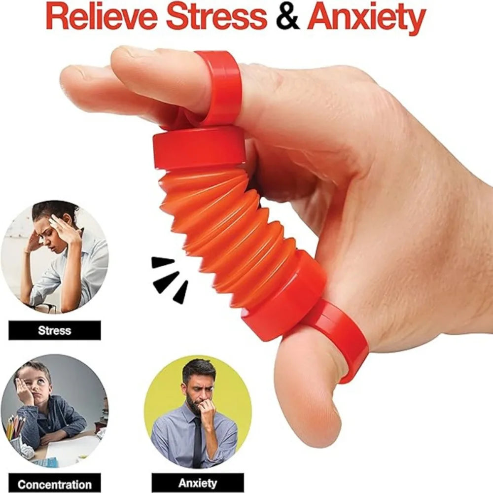 Pop Tube Fidget Toy – Sensory Finger Stretch Tubes 1/3 Pack Sensory Fidget Toy Axl