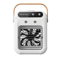 Bladeless Desktop Spray Fan – USB Mist Humidifier Cooler Desktop Mist Fan Axl White