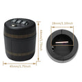 Wine Bottle Combination Lock – 3-Digit Password Stopper Wine Bottle Lock Axl Black