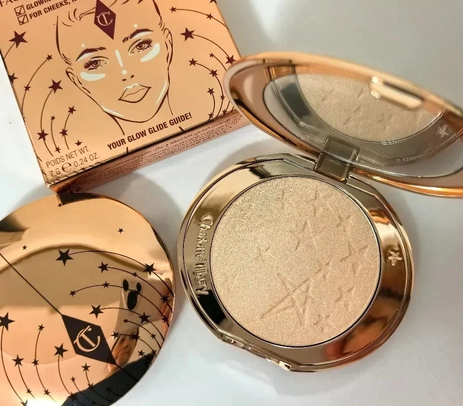 Charlotte Tilbury Starlight Powder & Concealer | Dewy Finish Powder & Concealer Set Axl