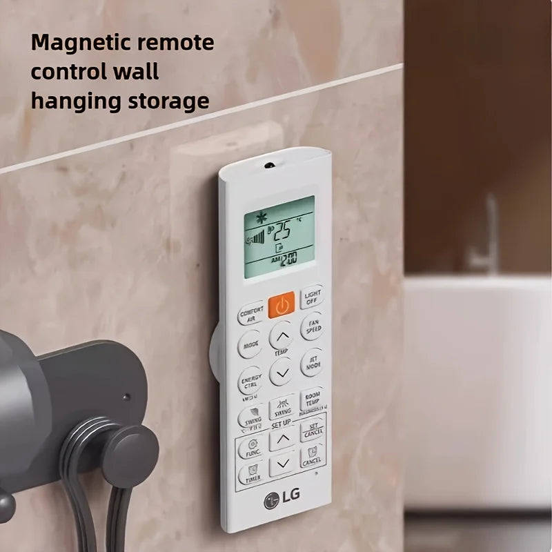 9-Set Magnetic Remote Control Holders – No-Drill Wall Mount Remote Control Holder Axl