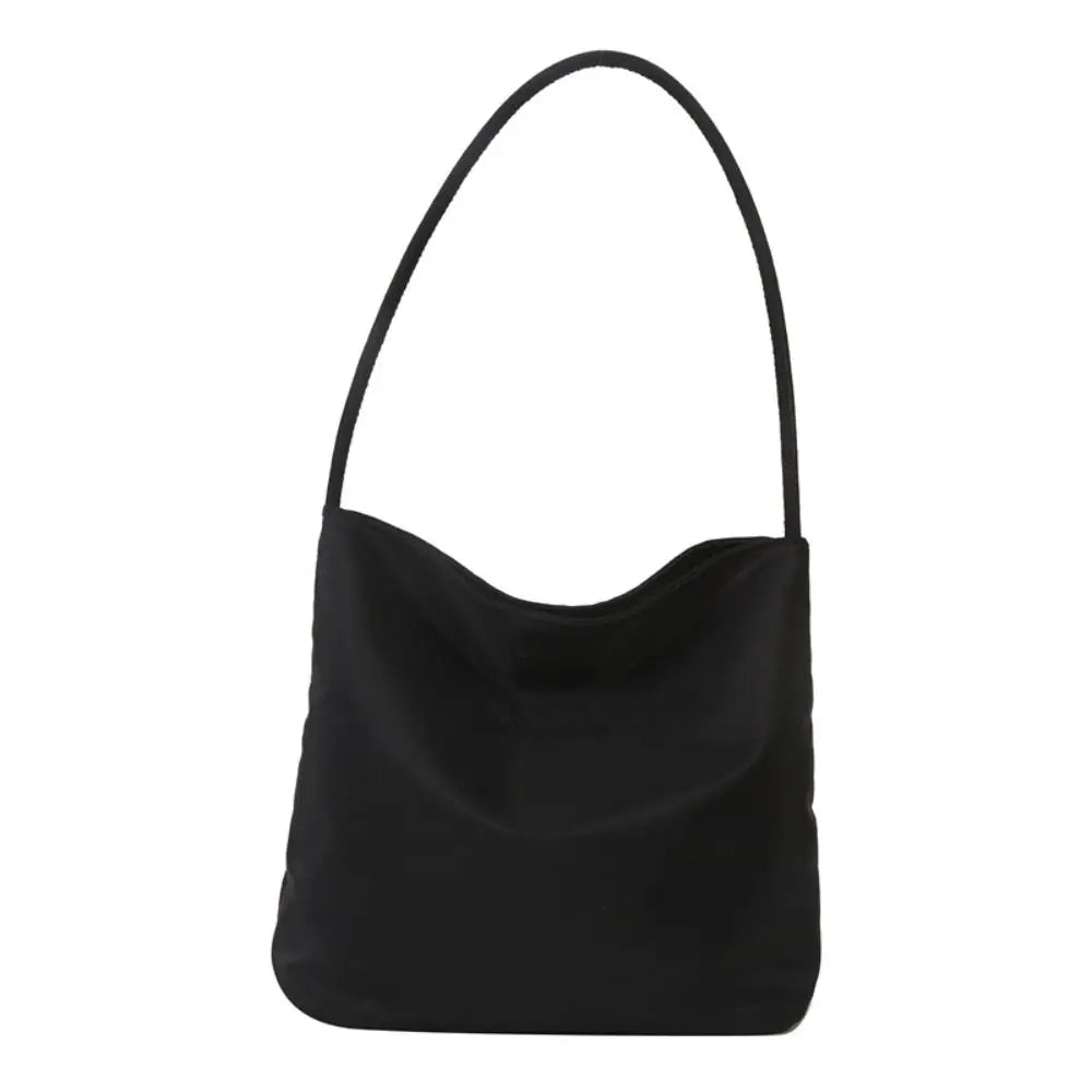Women's Embroidered Letter Shoulder Bag – Baguette Handbag Shoulder Handbag Axl black