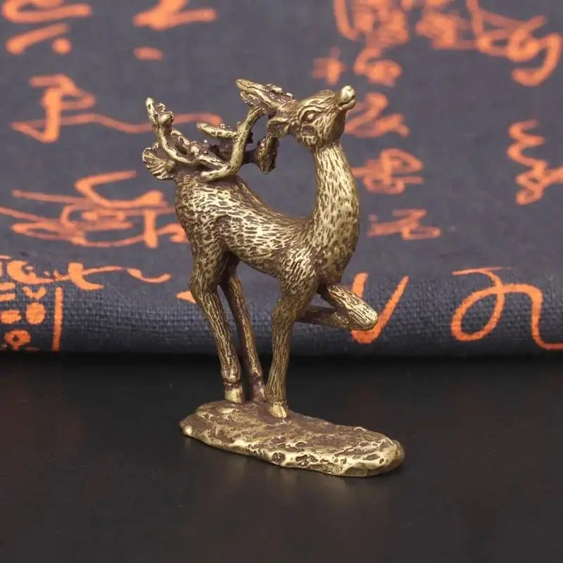 Mini Pure Copper Snail Statue – Antique Brass Desk Ornament Brass Desk Ornament Axl deer