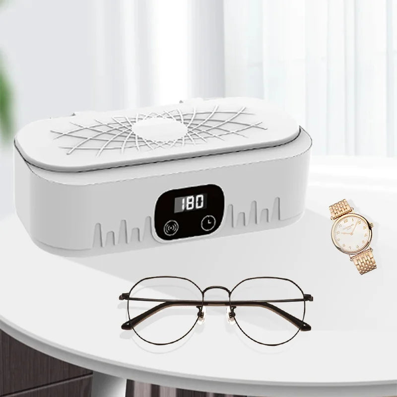 BALASHOV Ultrasonic Cleaner for Glasses & Jewelry – 400ml Ultrasonic Cleaner Axl