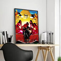 O-Osamason Rapper Canvas Poster | Hip-Hop Wall Art Unframed Canvas Wall Art Axl Black1 15X20cmFrameless
