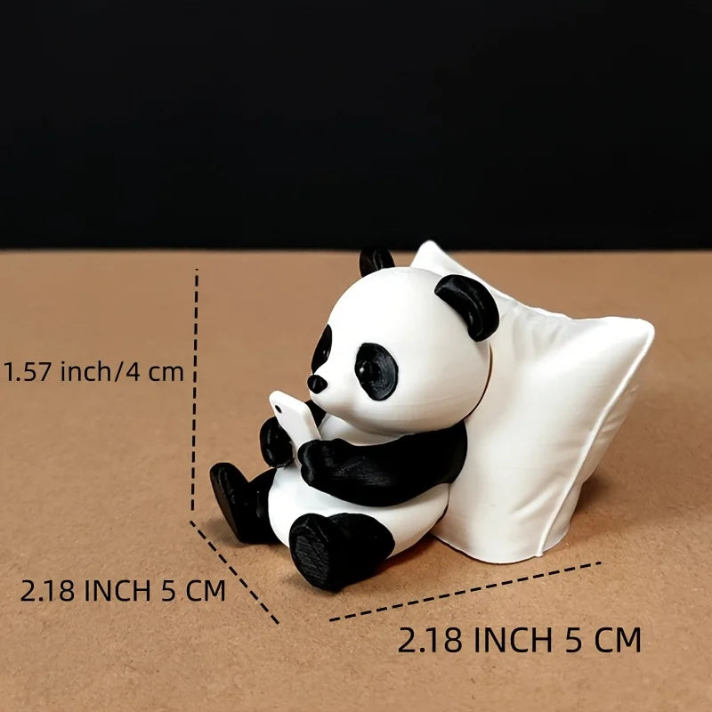 Panda Sculpture Ornament – Desk, Car & Home Decor Figurine Decorative Figurine Axl 1pc