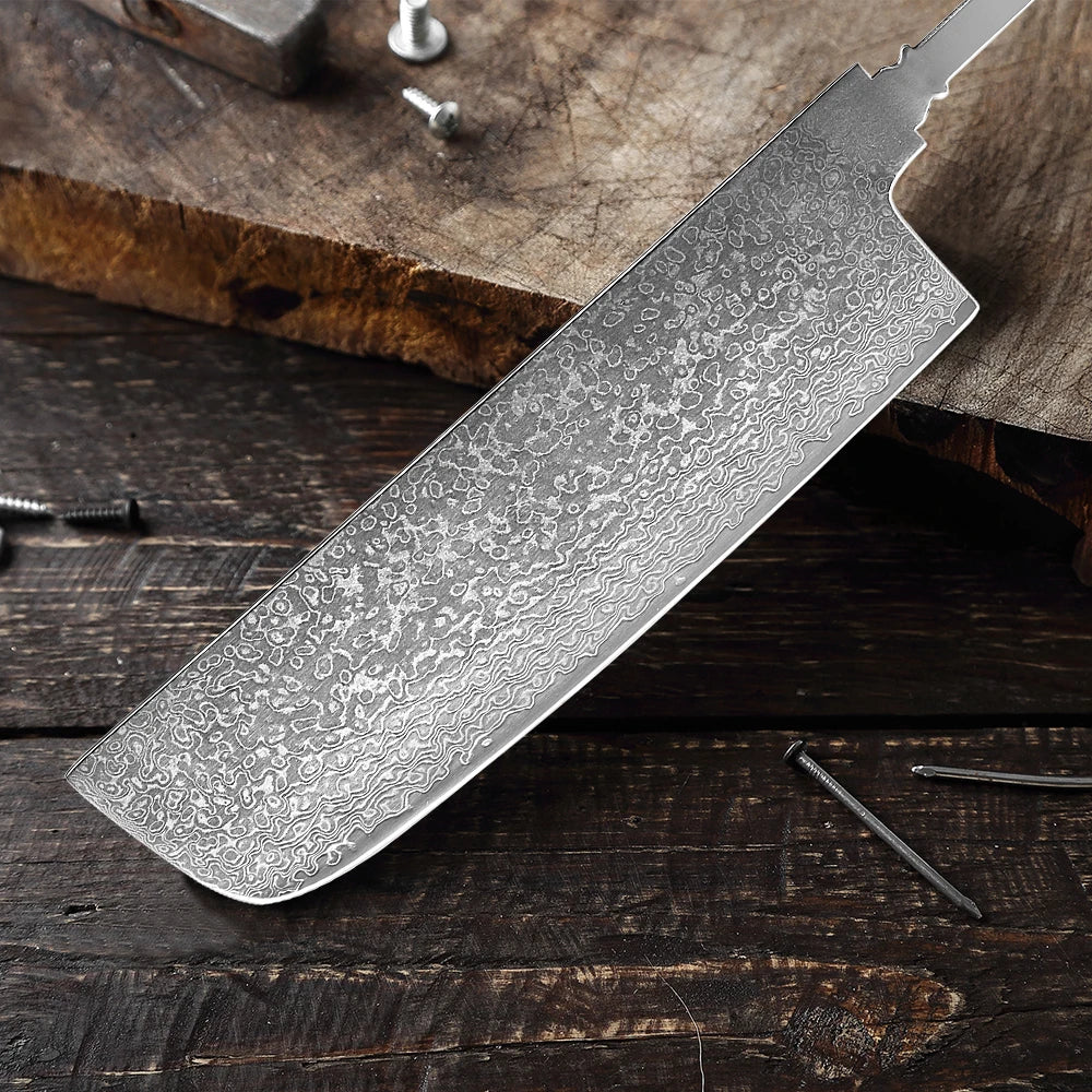 Damascus Knife Blanks 1–9 PCS | 67-Layer VG10 Steel DIY Blades Damascus Knife Blanks Axl
