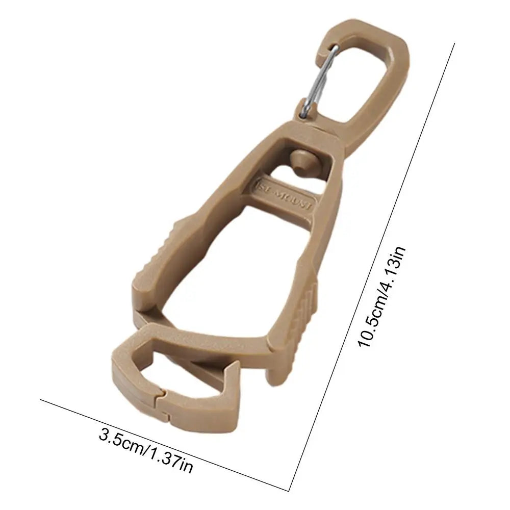 POM Work Glove Clips – Multi-Purpose Glove & Gear Holder Glove Holder Clip Axl Khaki