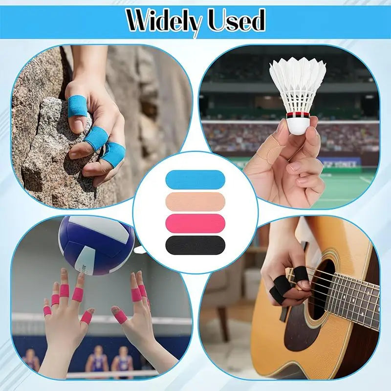 10-Pack Bowling Finger Tape – Breathable Elastic Anti-Slip Bowling Finger Tape Axl