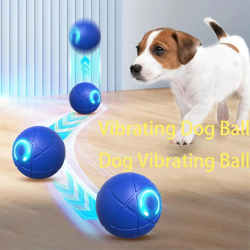 Interactive Auto-Rolling LED Ball Toy for Dogs & Cats Interactive Pet Toy Axl