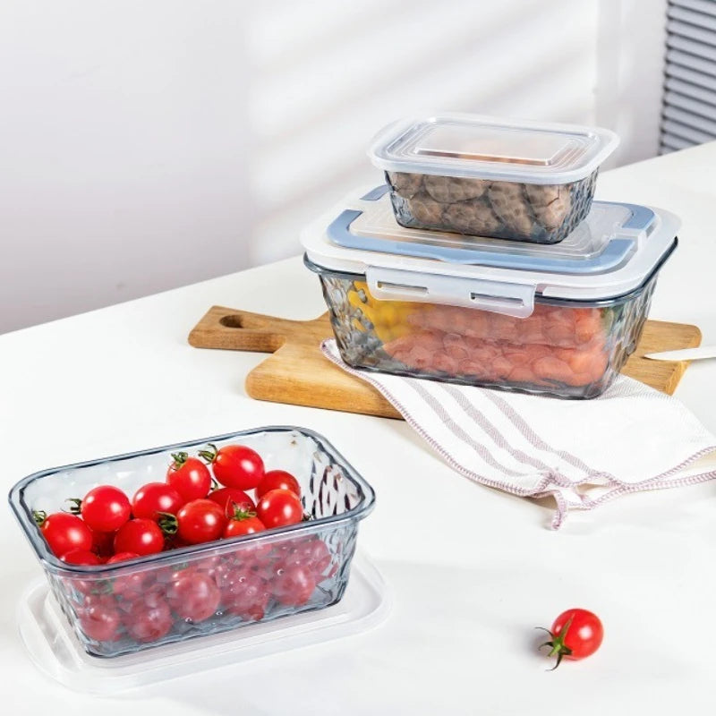 3-Piece Airtight Lunch Box Set – Sealed Food Storage Containers Food Storage Set Axl