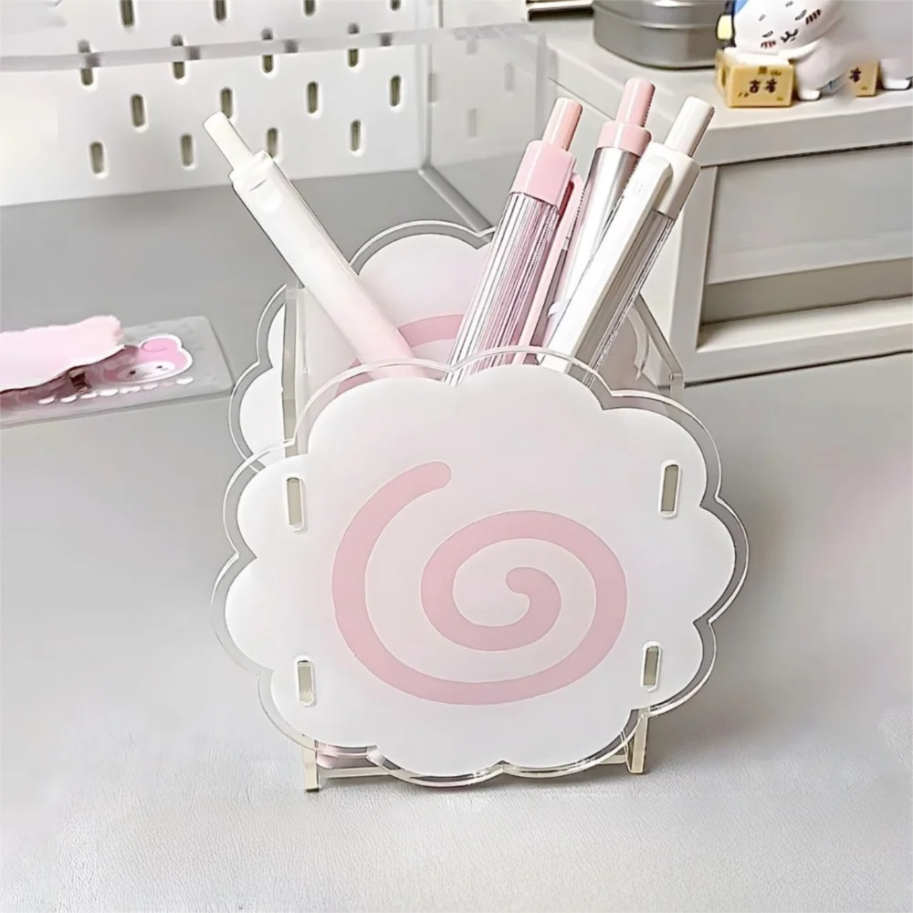 Acrylic Desktop Pen Holder & Cosmetic Brush Organizer Desktop Organizer Box Axl 1