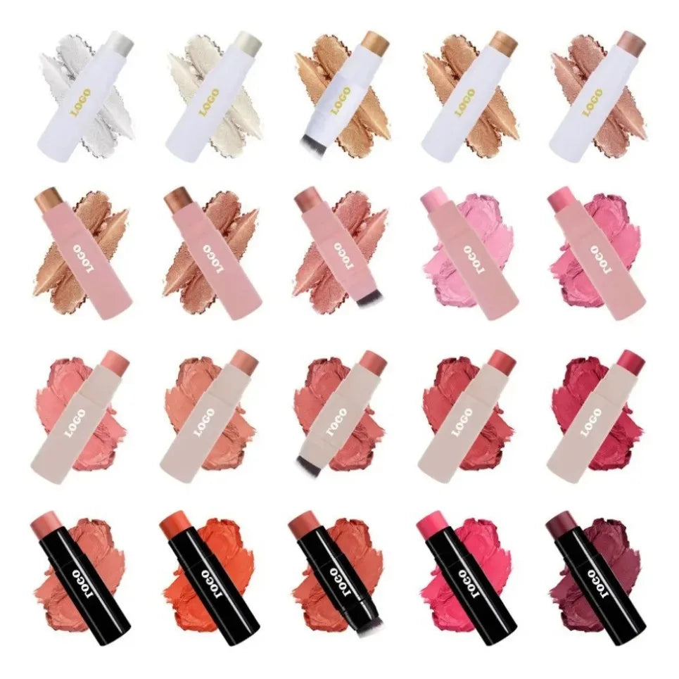 Waterproof Blush Stick – Long-Lasting Pigment Face Blusher Blush Stick Axl