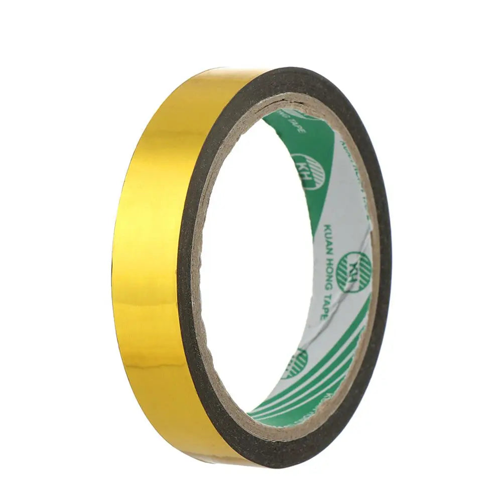 Laser Gold Decorative Paper Tape – DIY Craft Washi Tape Decorative Craft Tape Axl 1.8cmx50m