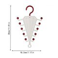 Space Saving V-Shape Clothes Hangers | Closet Organizer Rack Closet Organizer Hanger Axl White