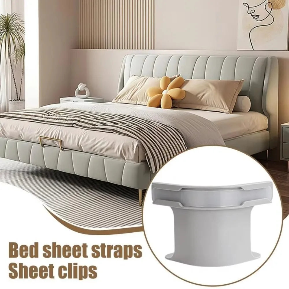 Bed Sheet Holder Clips – No-Slip Grippers, 4 Pack Bed Sheet Clips Axl