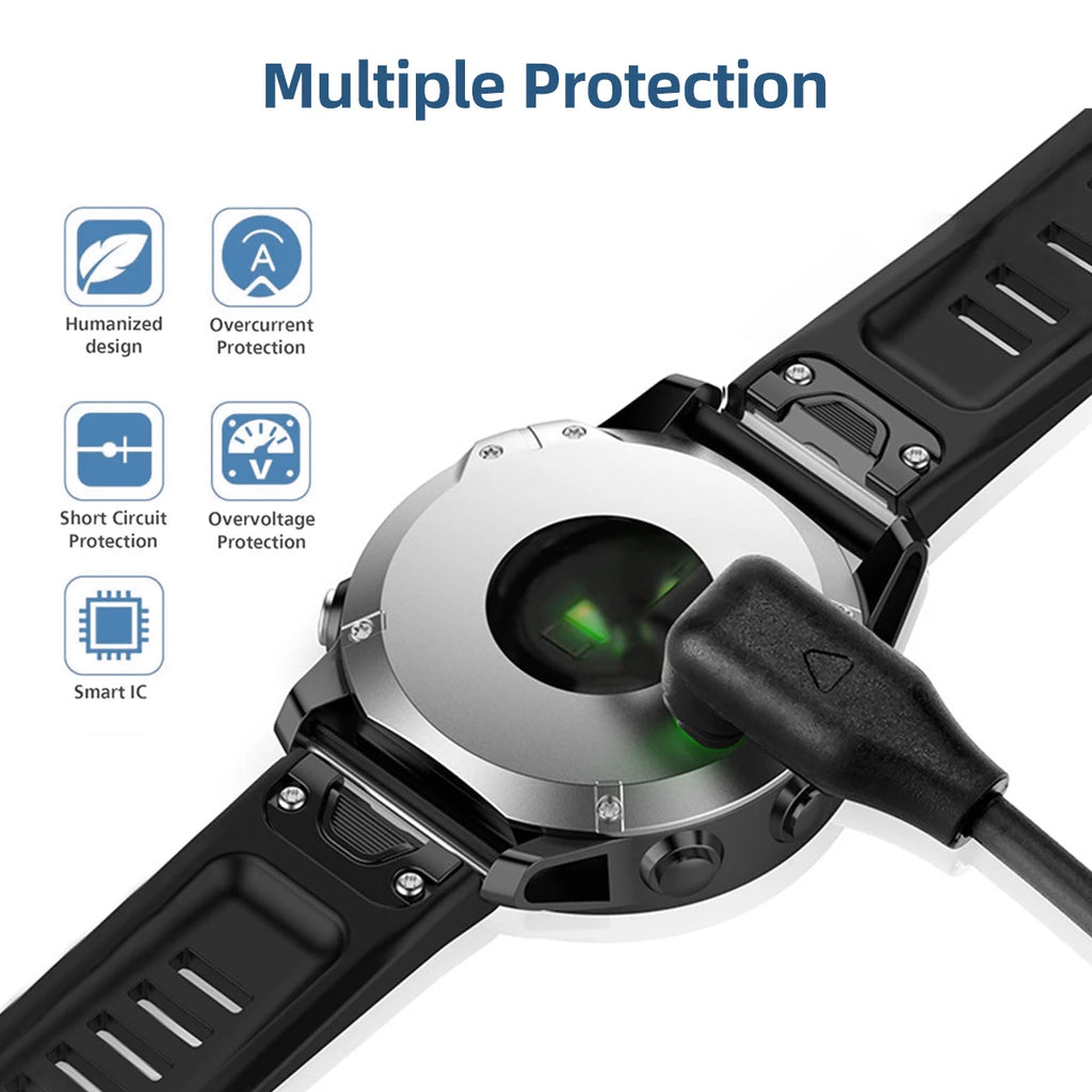 USB Charging Cable for Coros Pace 2/3/4 Vertix & Vertix 2 Smartwatch Charging Cable Axl