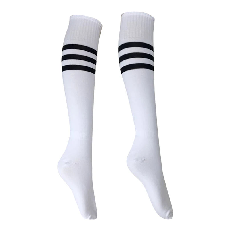 Adult Knee High Soccer Socks – Polyester Sport Socks for Men Knee High Sport Socks Axl C