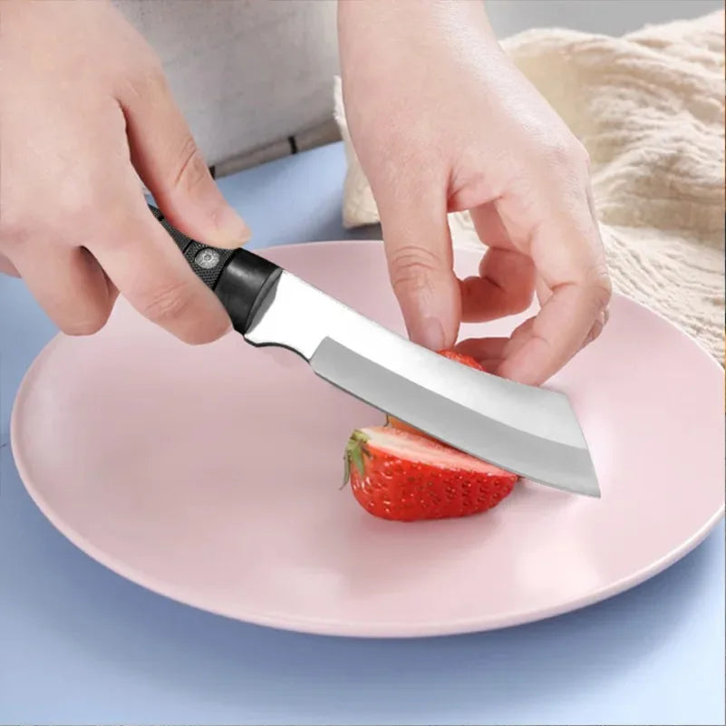 InLeung Stainless Steel Meat Cleaver & Multifunctional Chef Knife Meat Cleaver Knife Axl