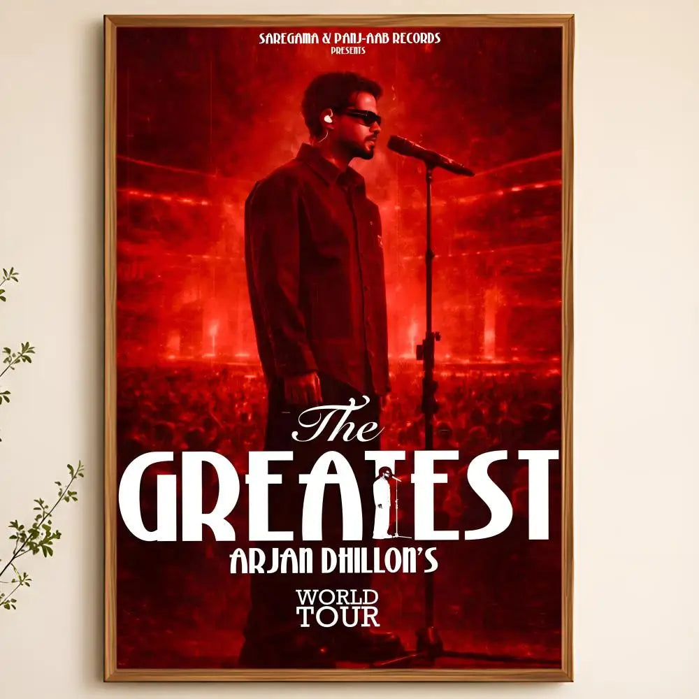 Arjan Dhillon Waterproof PVC Wall Poster – Peel & Stick HD Art Wall Art Poster Axl White07 50X70cmNoframe
