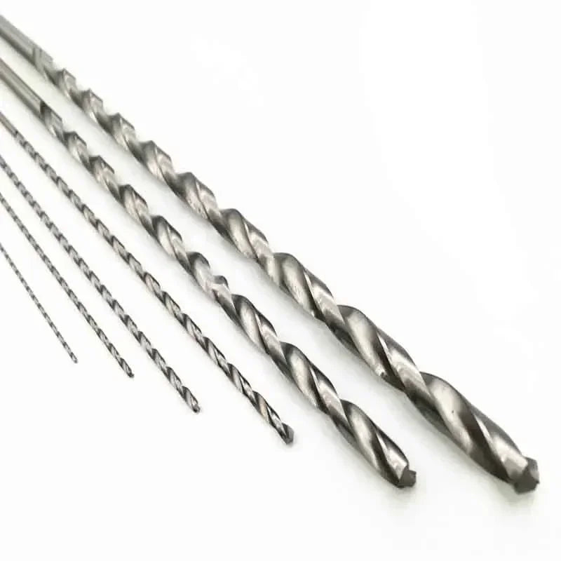Extra Long HSS Twist Drill Bit Set 2–6mm | 160–300mm HSS Twist Drill Bit Axl