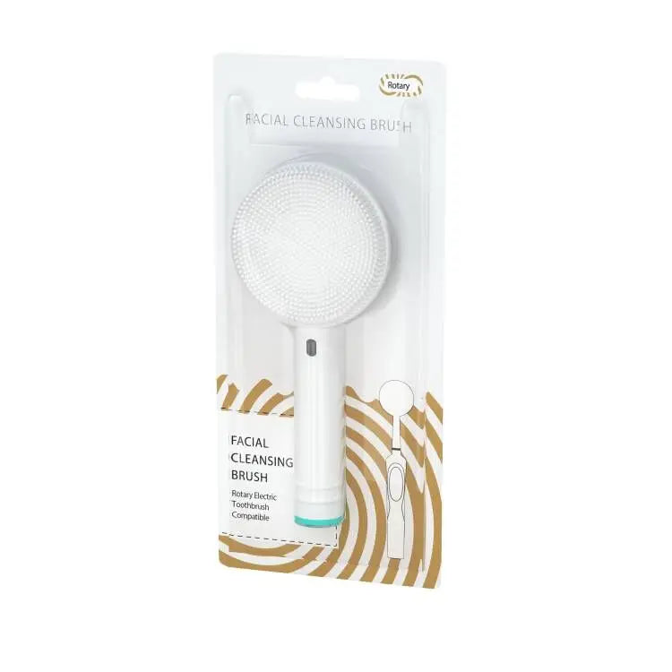 Silicone Facial Cleansing Brush Head for Oral-B Electric Handles Facial Cleansing Brush Axl White
