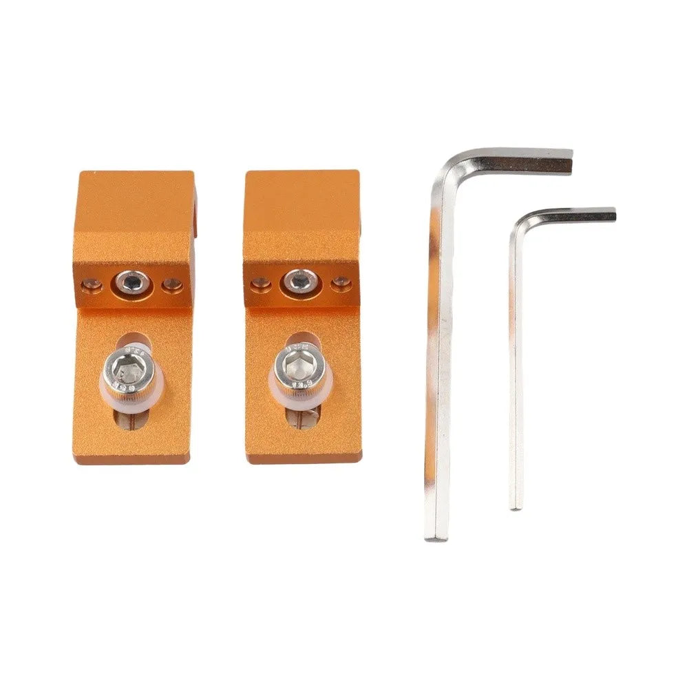 CNC Hold Down Clamps T-Track Side Pressure Plate Kit (2 Pc) CNC Workholding Clamps Axl