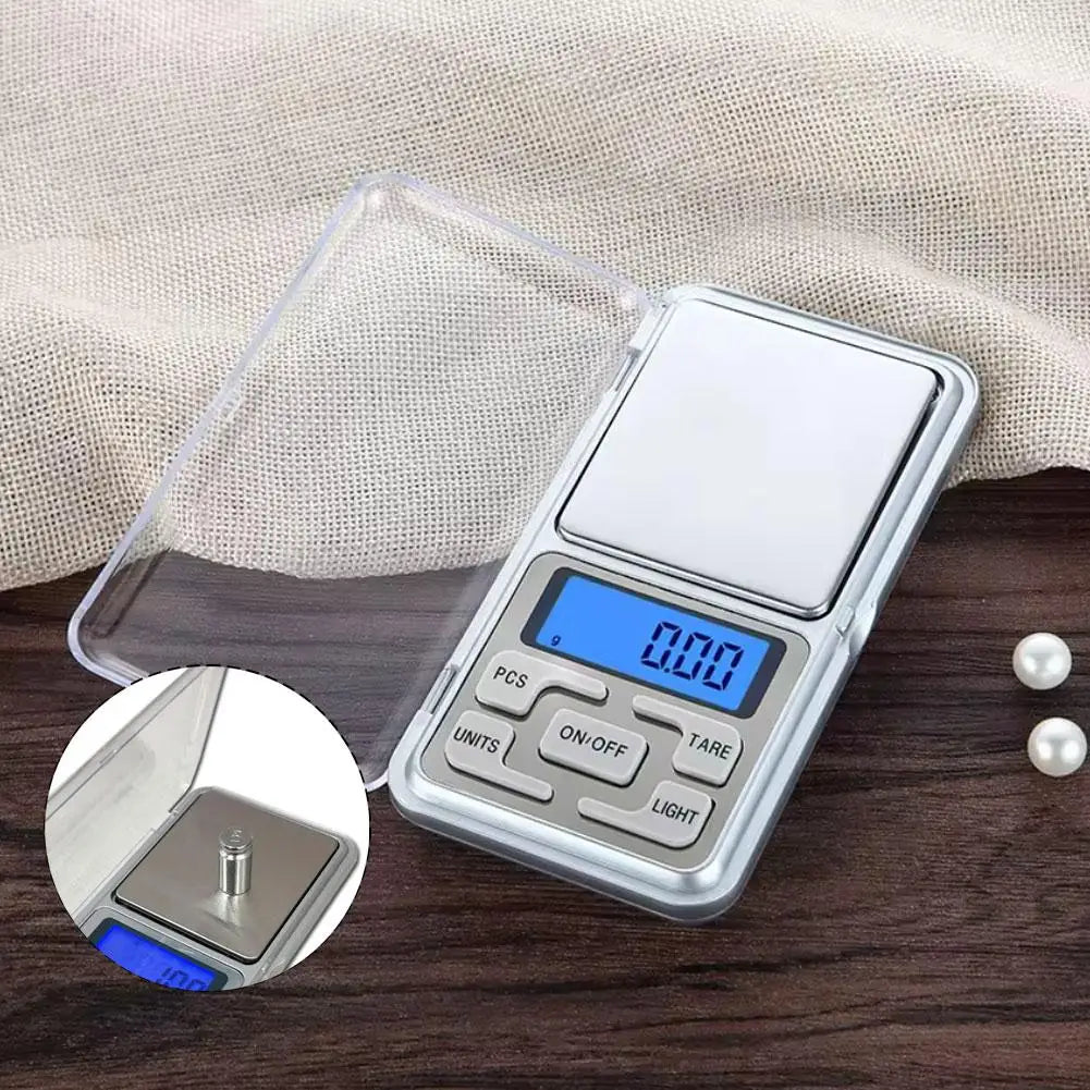 Mini Digital Pocket Scale 500g/0.01g – Jewelry & Kitchen Digital Pocket Scale Axl